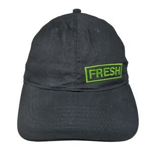 Fresh Subway Strapback Hat Black One Size Embroidered Employee Uniform